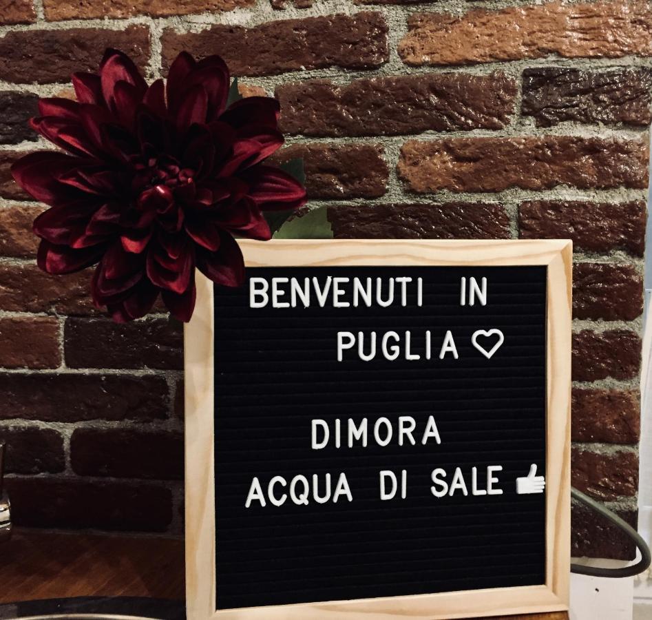 Apartamento Dimora Acqua Di Sale Bari Exterior foto